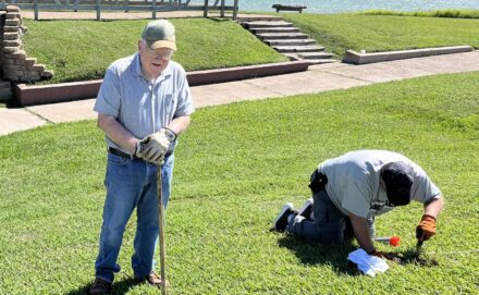 Flags for Heroes Park Work Days October 5th & 26th