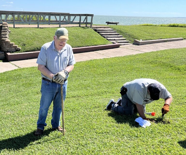 Flags for Heroes Park Work Days October 5th & 26th